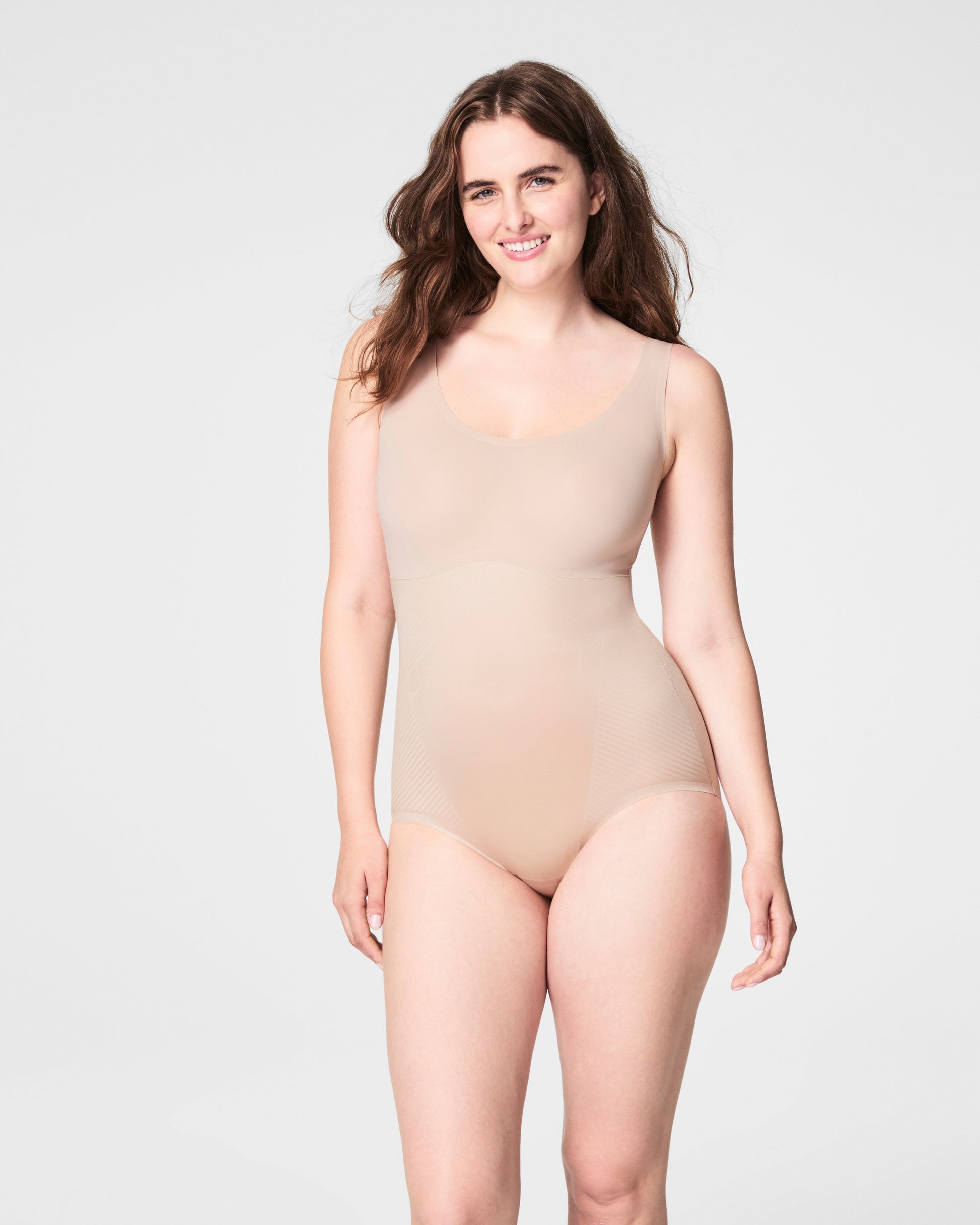 Invisible Tank Brief Bodysuit