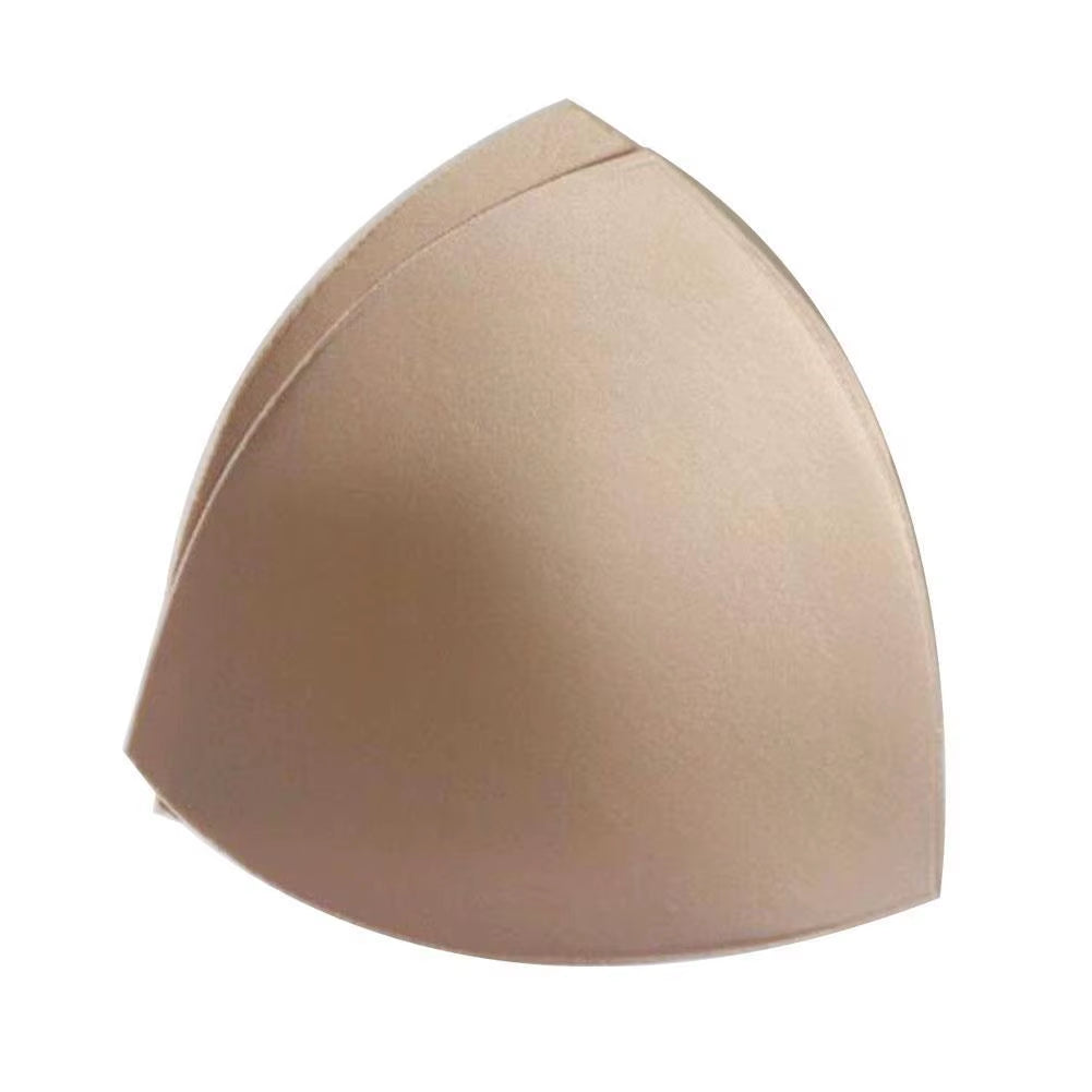 1Pair Bikini Bra Pad Triangle Cups Chest Push up Insert Foam Pads for Swimsuit Padding Accessories Removeable Enhancer Bra Pads