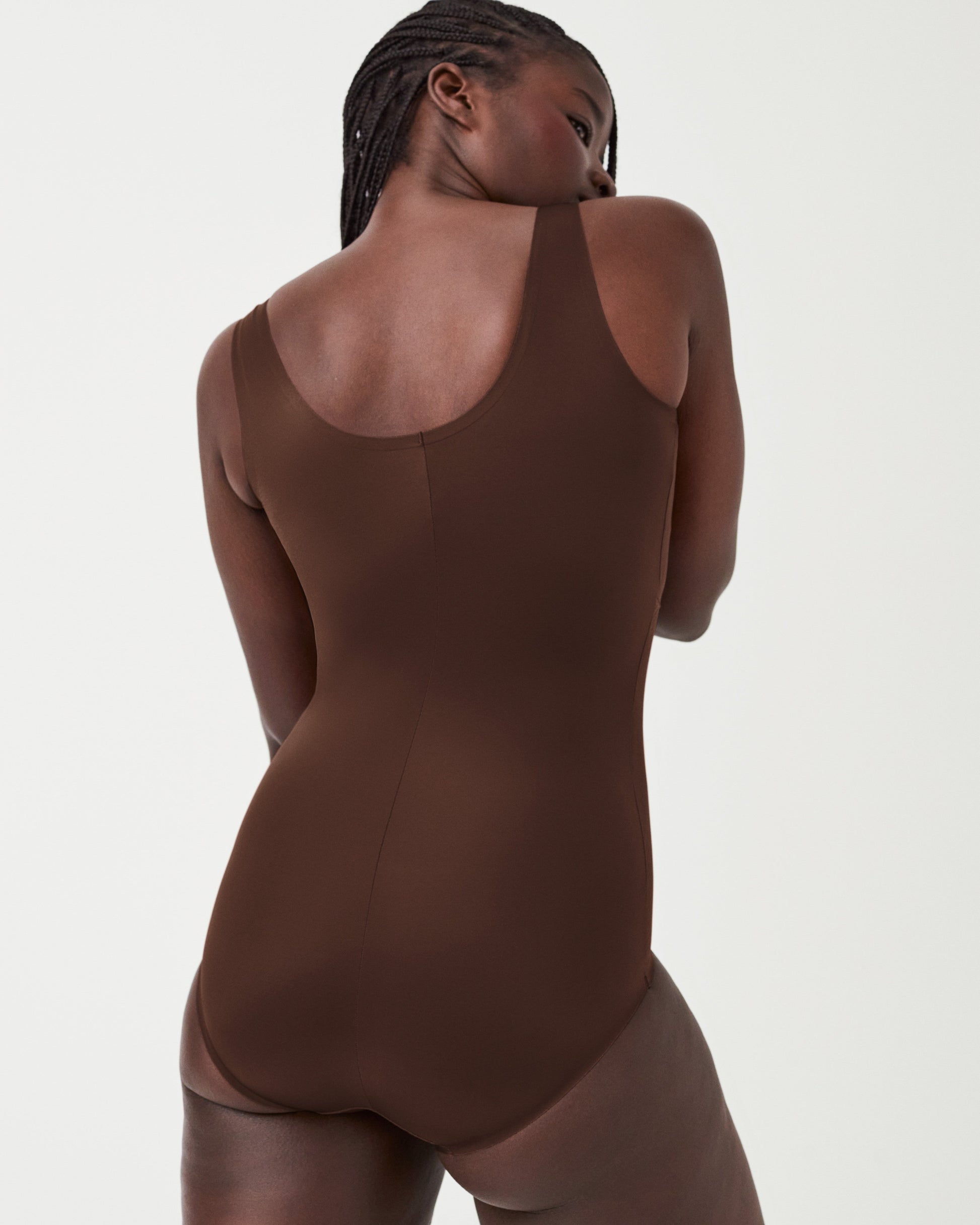 Invisible Tank Brief Bodysuit