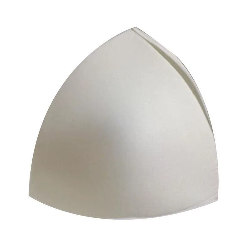 1Pair Bikini Bra Pad Triangle Cups Chest Push up Insert Foam Pads for Swimsuit Padding Accessories Removeable Enhancer Bra Pads